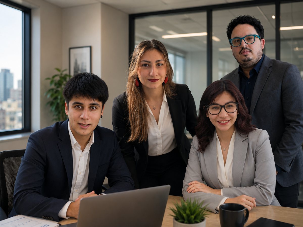 Equipo de Growth Partner en oficina